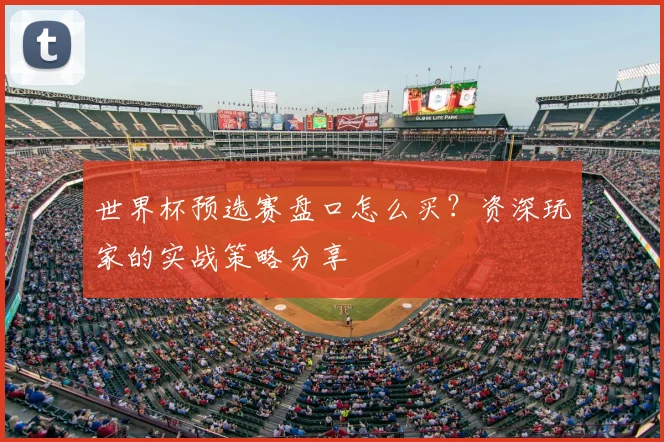 世界杯预选赛盘口怎么买?资深玩家的实战策略分享